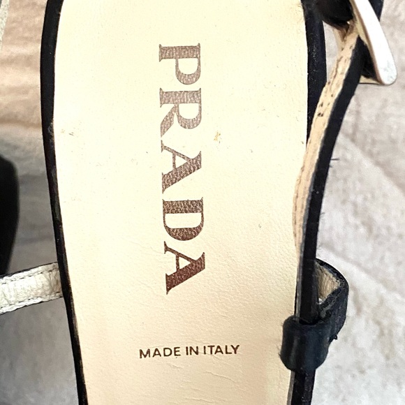 PRADA SILK SANDALS - Picture 11 of 11